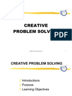 Creative Problem Solving