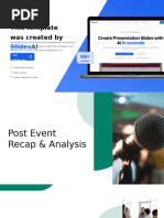 Workshop Report Template Guide | PDF