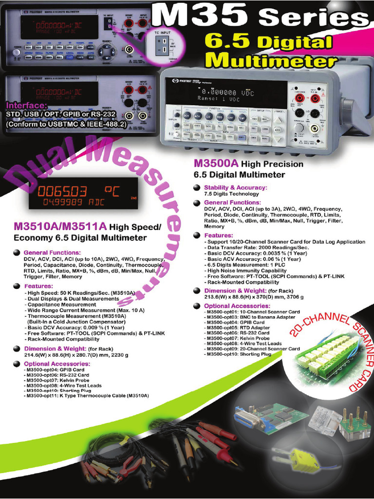 Brochures (For M35XXA) | PDF