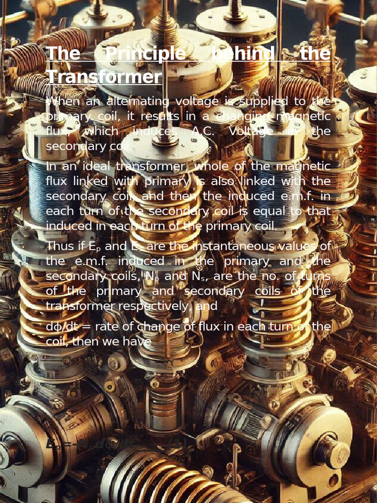 Understanding Transformer Principles | PDF