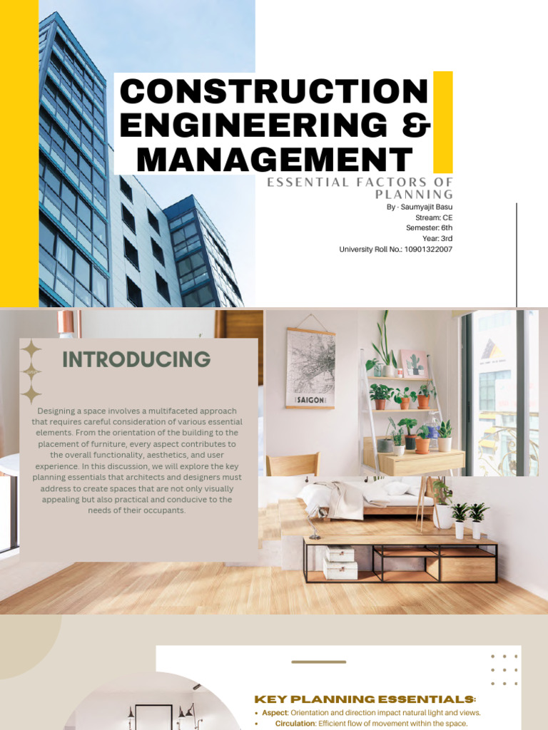 Key Elements of Space Design | PDF | Lighting