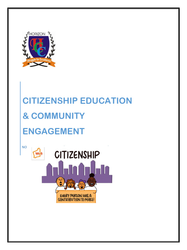 Citizenship Education and Community Engagement | PDF | Identity (Social ...