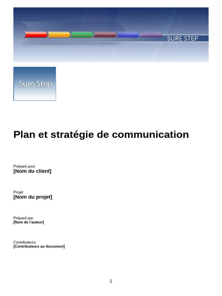 Stratégie de Communication Efficace | PDF | la communication ...