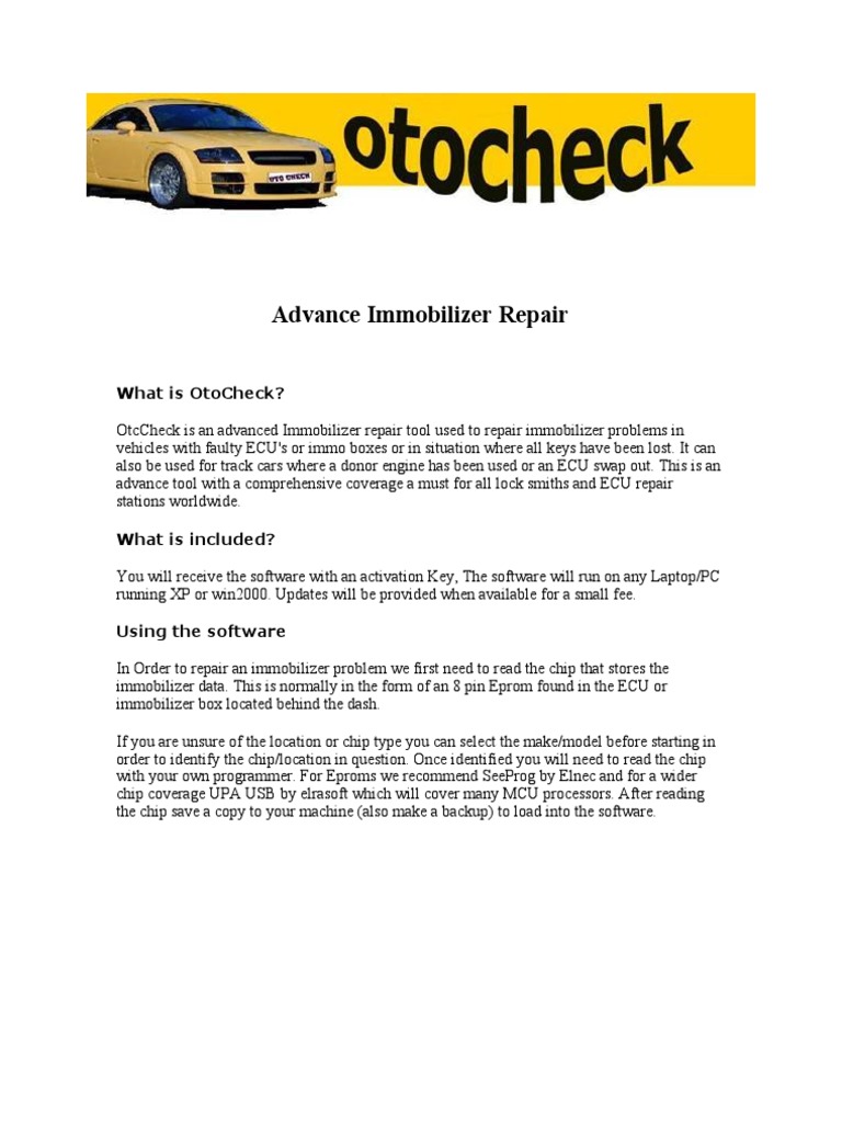 Otocheck Manual | Pdf | Volkswagen | Opel