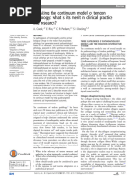 Cook Purdam 2009 - Continuum Model | PDF | Tendon | Clinical Medicine