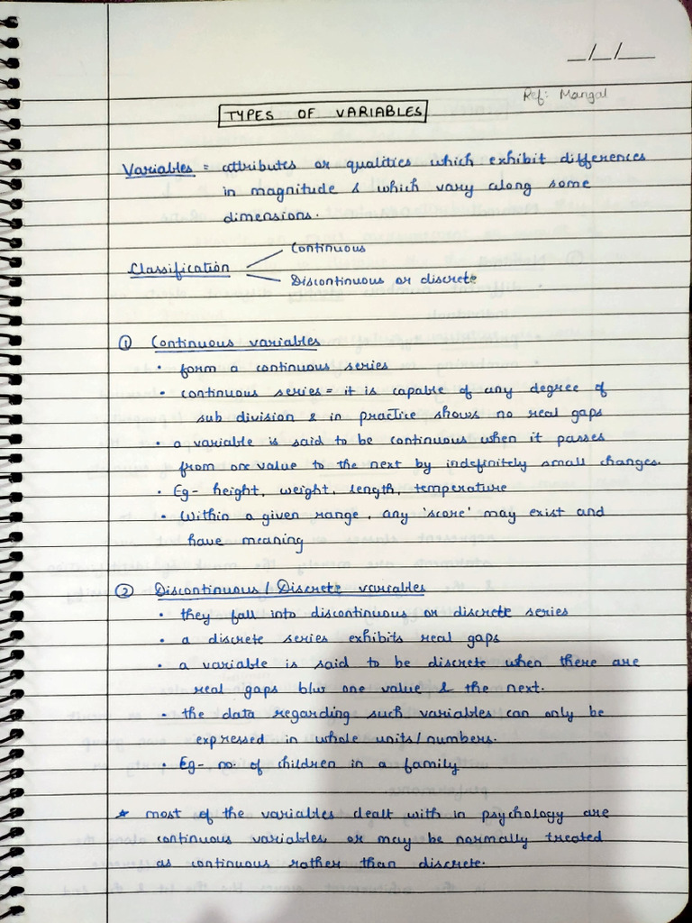 Stats Notes Sem 3 | PDF