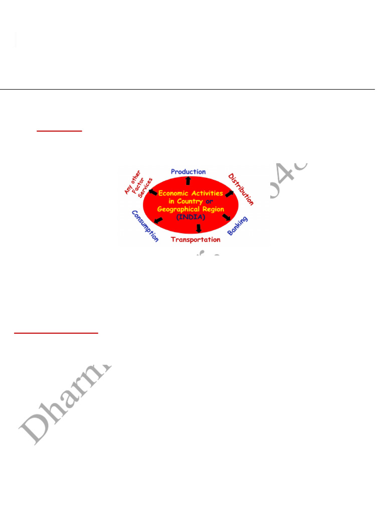 IED Chapter 1 Notes 2024 | PDF | British Raj | Economy Of India