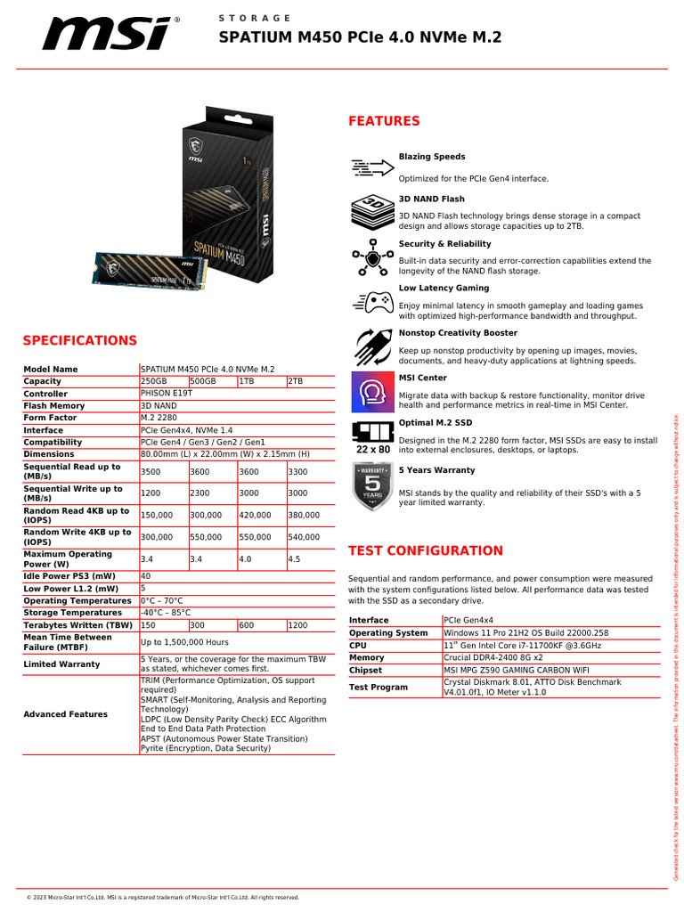 High-Performance SSD for Gamers | PDF | Solid State Drive | Flash Memory