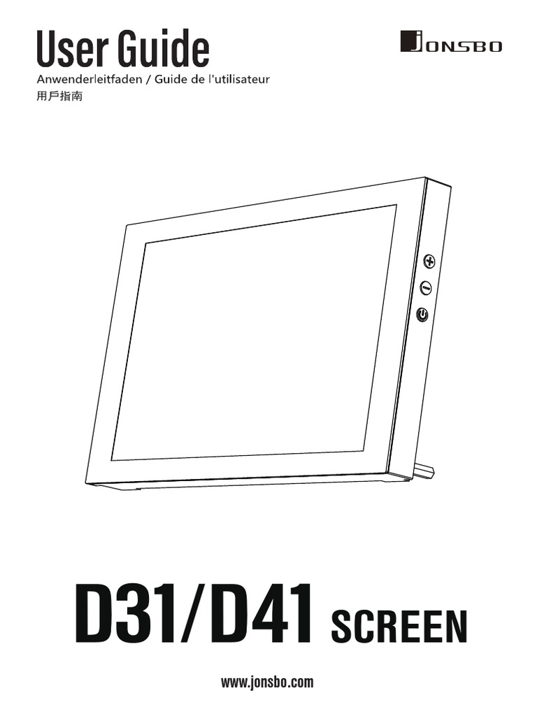 Jonsbo D31/D41 Screen Setup Guide | PDF | Icon (Computing) | Computer ...