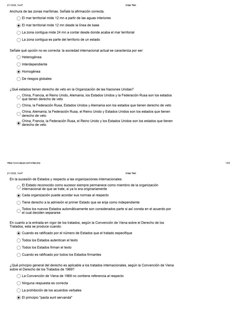 Test Dip 2023-2024 Con Soluciones | PDF | Zona económica exclusiva ...
