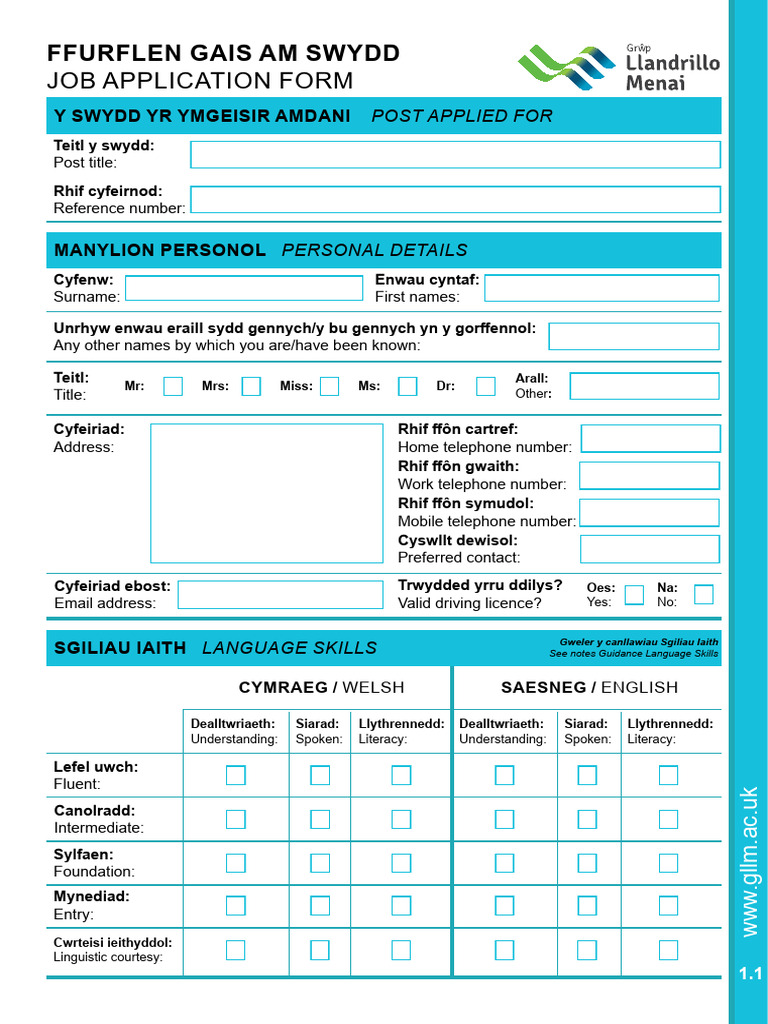 App Form | PDF