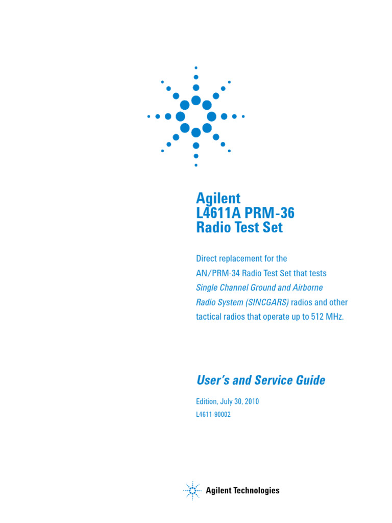 Radio Test PRM 36 | PDF | Radio | Antenna (Radio)