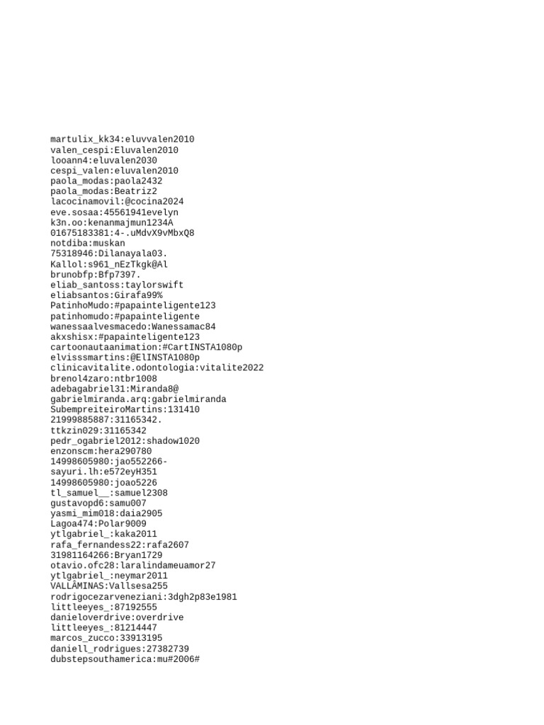 usernames-and-passwords-list-pdf