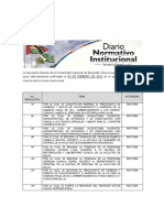 Diario Normativo Institucional (07 de Febrero de 2012)