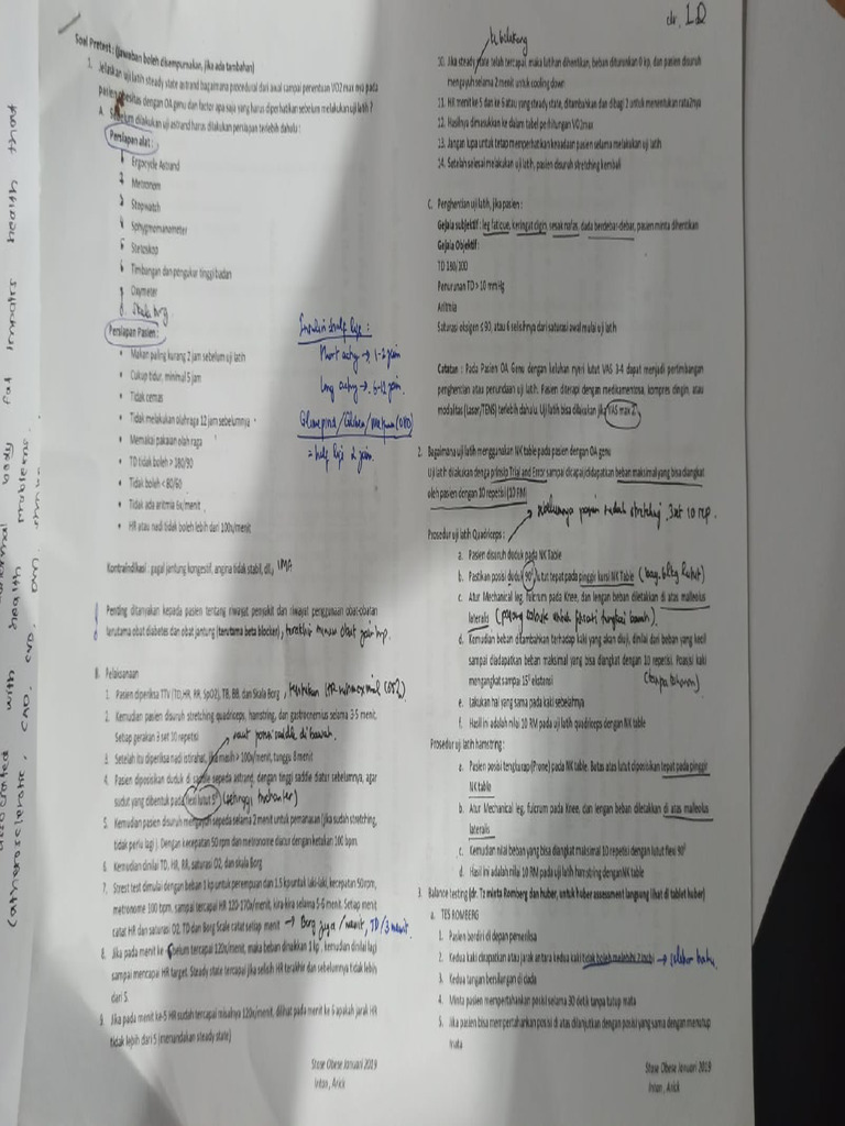 Pre Test | PDF