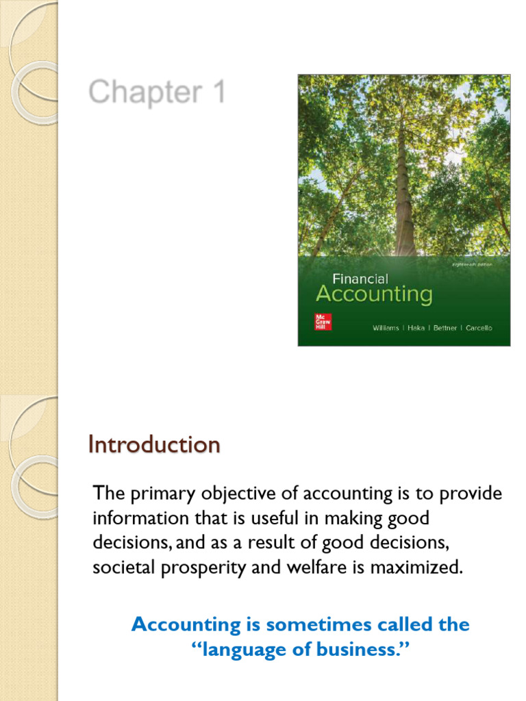 Chap 1 | PDF | Generally Accepted Accounting Principles (United States ...