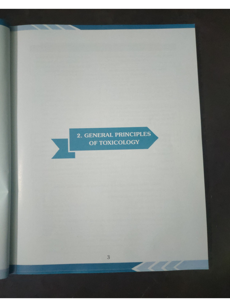 Principles of Toxicology | PDF