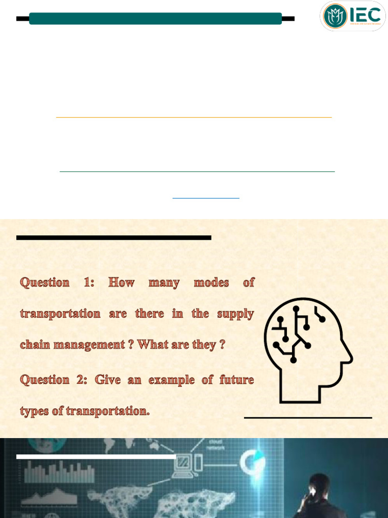 Chapter 6-Electronic Commerce and E-Logistics | PDF | E Commerce ...