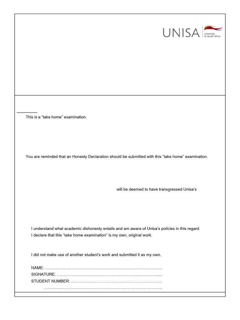 PLS2601 - MayJune - Exam - 2022 - Examination Paper (Take Home ...