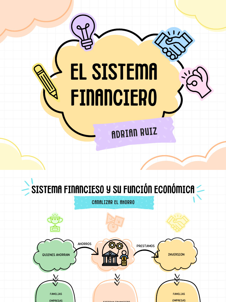 Presentacion Del Sistema Financiero | PDF | Bancos | Sistema financiero