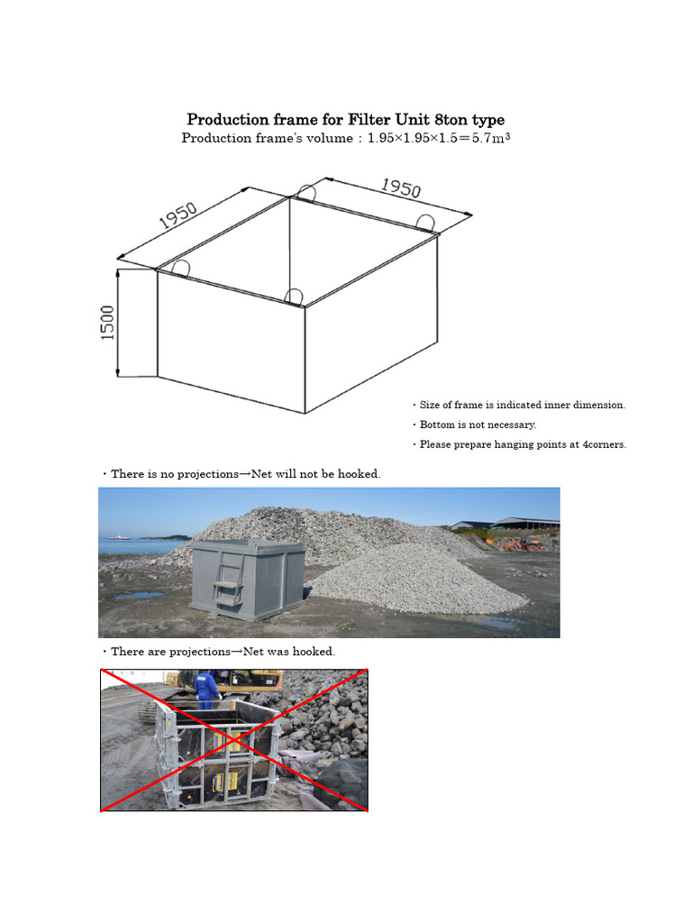 Production Frame For 8ton Type (New Version) | PDF