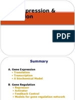 Gene Expression N Regulation