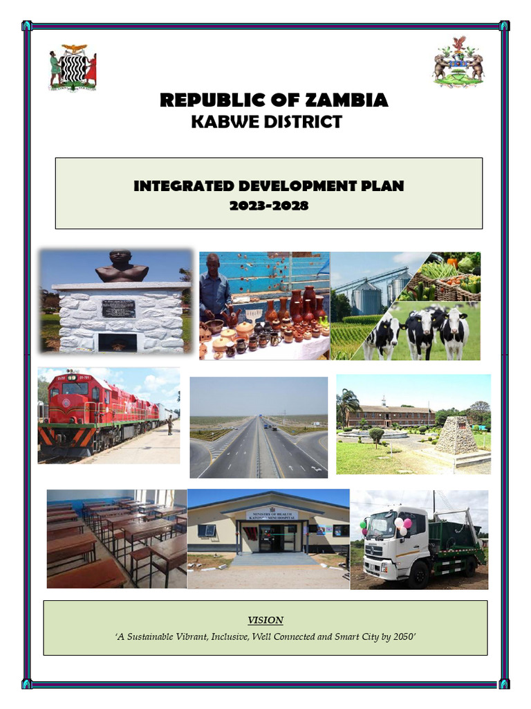 Kabwe District Integrated Development Plan 2023-2028 | PDF ...