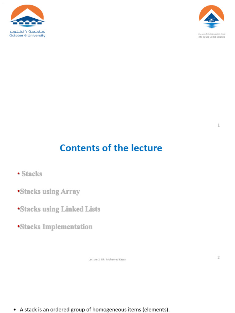 Data Structure Lecture 3 | PDF | Software Development | Computing