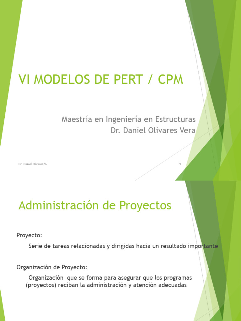 Vi Modelos de Pert - CPM | PDF