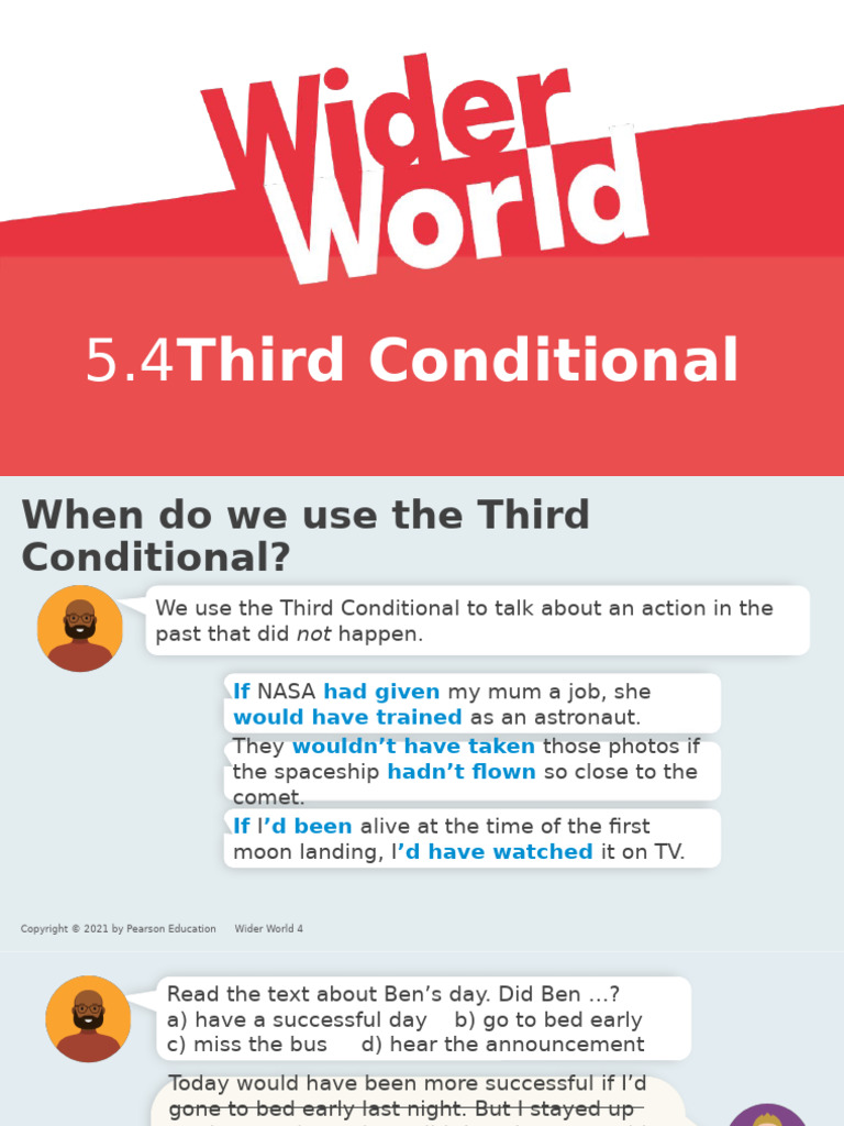 Wider World 4 Grammar Presentation 5 4 | PDF | Syntax | Spaceflight