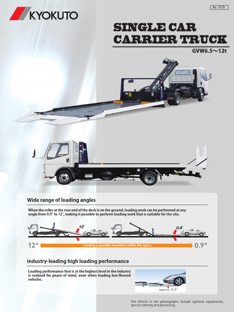 High-Performance Single Car Carrier Truck | PDF
