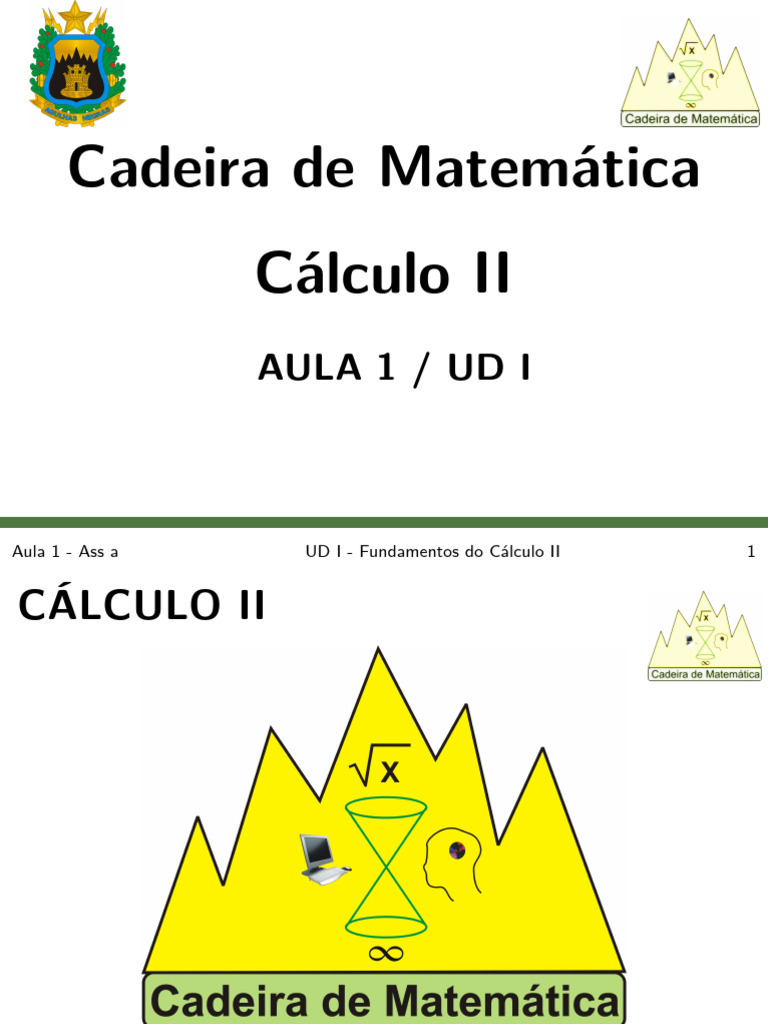 UD I Aula 1 | PDF | Limite (Matemática) | Função contínua