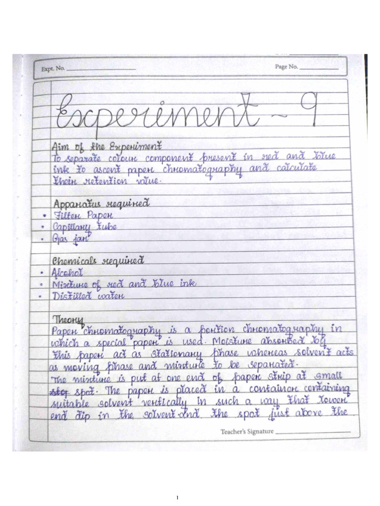 Experiment 9 1 | PDF