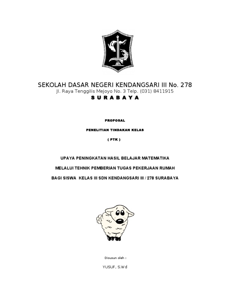 Proposal PTK | PDF | Karier & Perkembangan