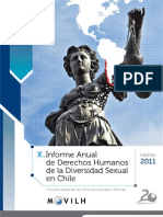 Informe Sobre DDHH y Discriminación Del Movilh