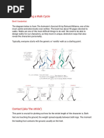 8-Frame Basic Walk Cycle Guide | PDF | Foot | Walking
