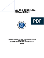 Panduan Pengelola Jurnal Ilmiah Itb