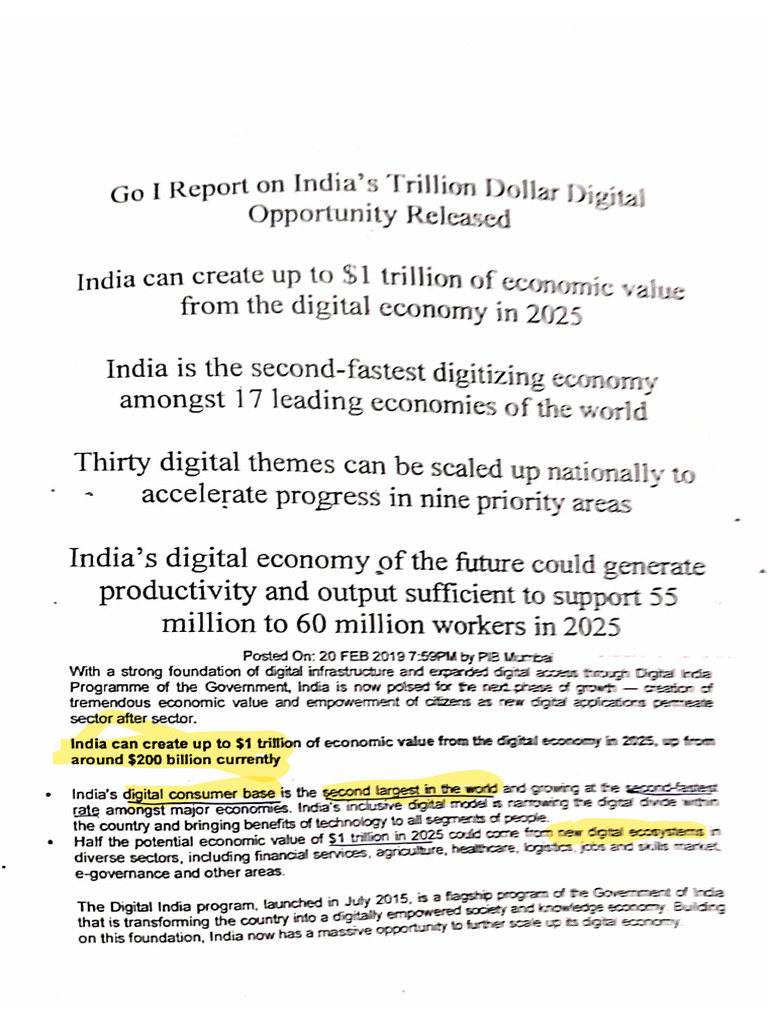 Article 3 Pib Report | PDF