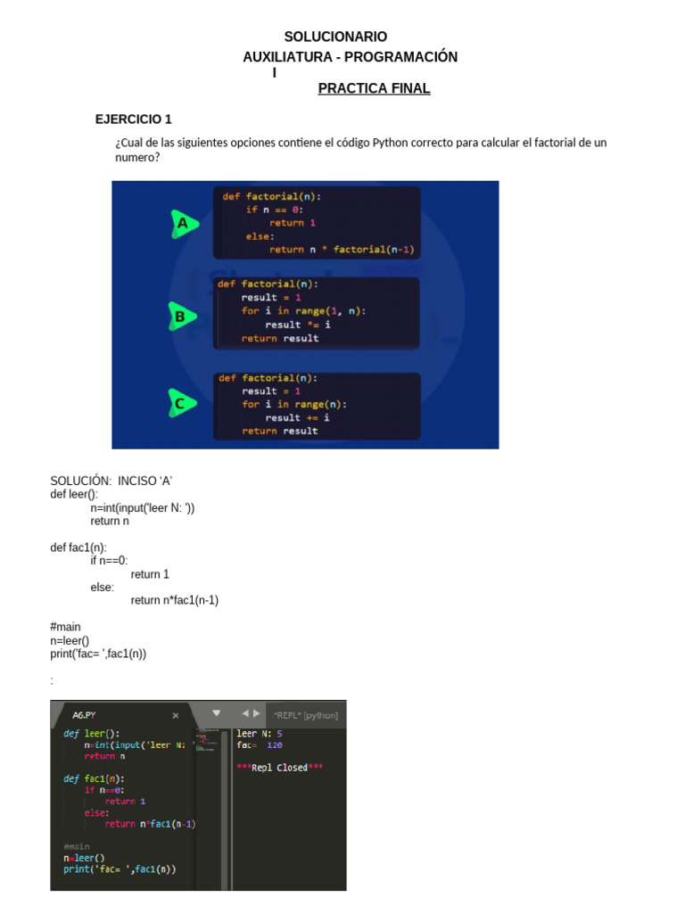 Solucionário de Programação em Python | PDF | Programação de ...