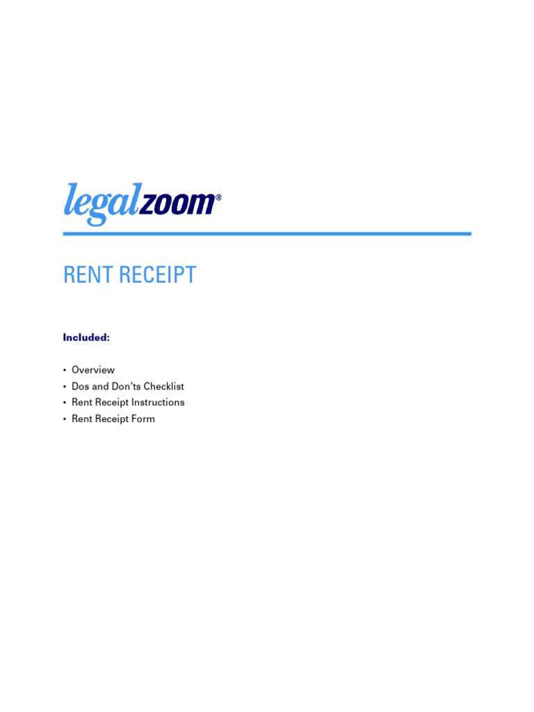 Rent Receipt | PDF | Receipt | Leasehold Estate