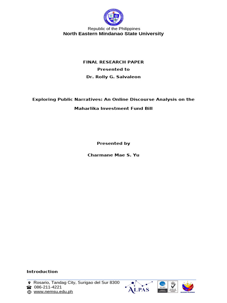 Activity 6 - Final Research Project and Reflection | PDF | Social Media ...