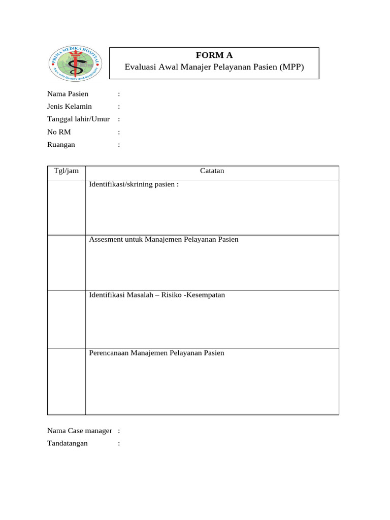Contoh Form A Dan Form B Manajer Pelayan | PDF