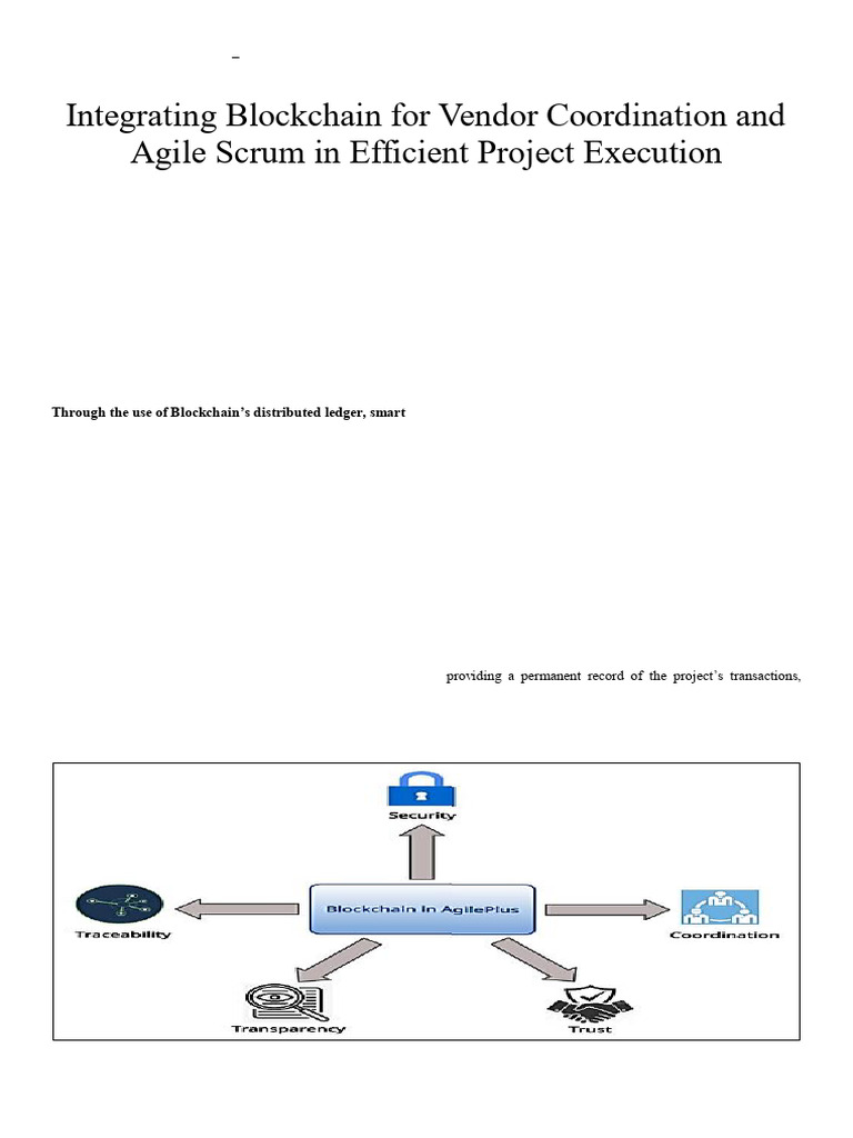 Integrating Blockchain For Vendor Coordination and Agile Scrum in ...