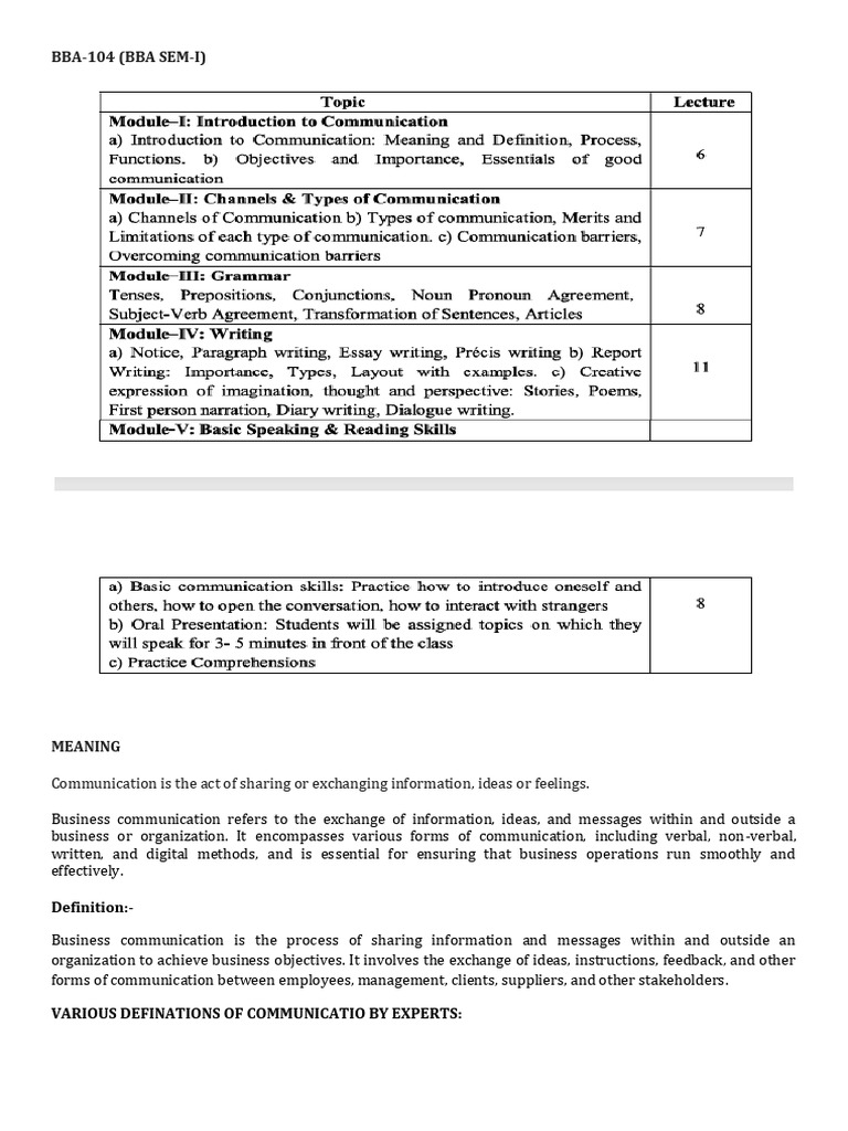 Business Communication Essentials | PDF | Communication | Nonverbal ...
