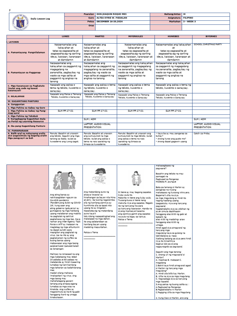 FILIPINO | PDF