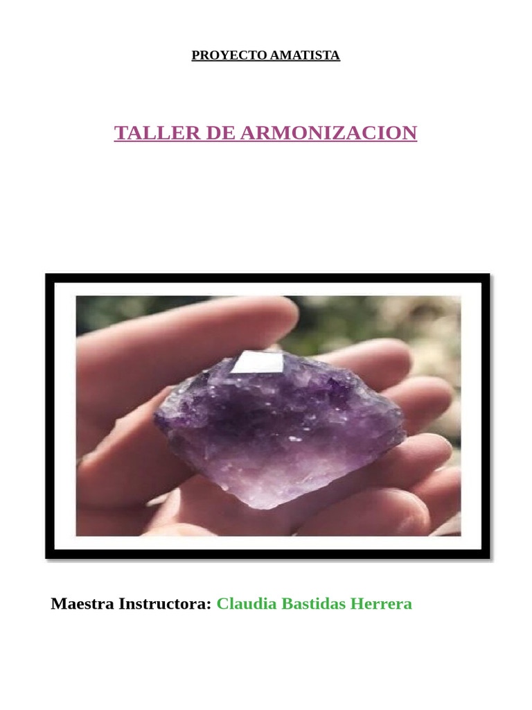 Taller de Armonizacion 2024 | PDF | Respiración | Frecuencia