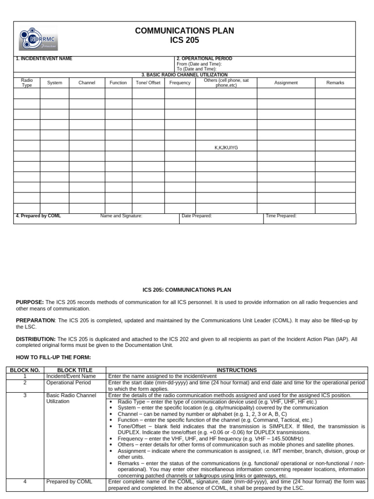 Ndrrmc 205 pdf very high frequency ultra high frequency