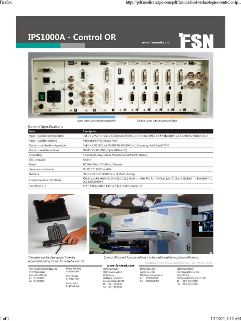 Ips 1000 | PDF