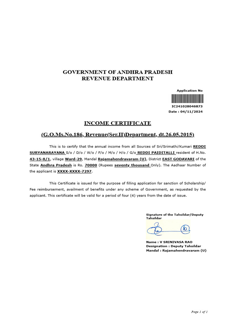 Income certificate ic241028046873 pdf