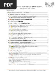 Compile Pillar 1 to 6 PCB 12 , Prelims Economy by Mrunal Sir